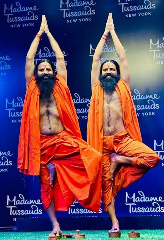 The World's First Yogaguru At Madame Tussauds Museum