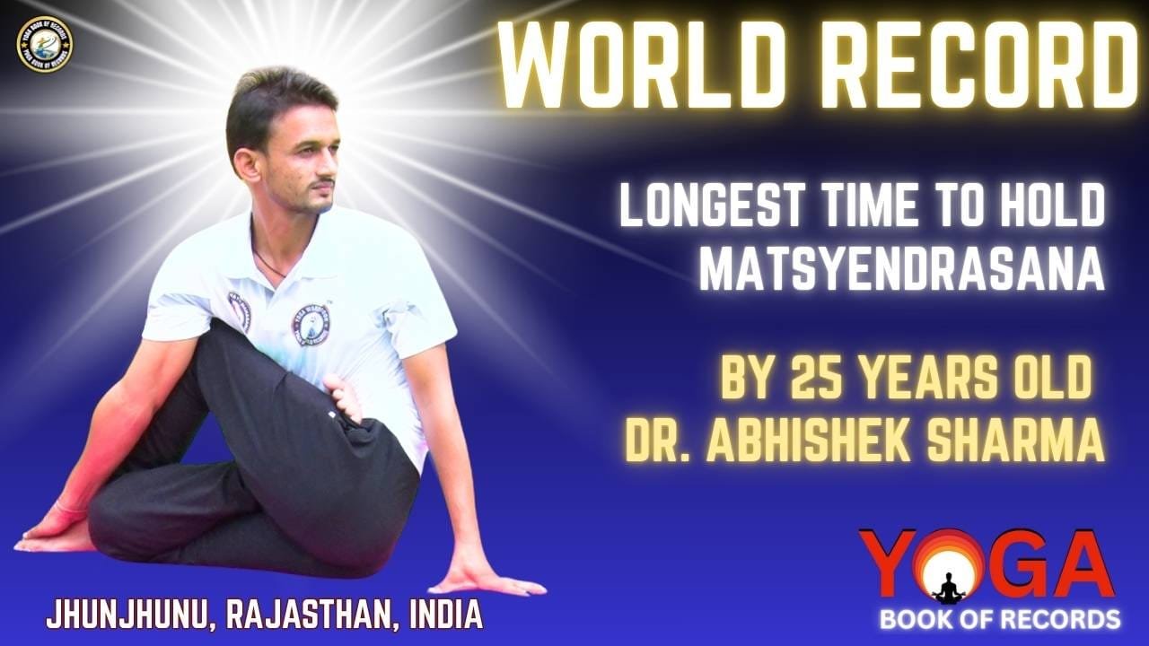 Longest Time To Hold Matsyendrasana 
