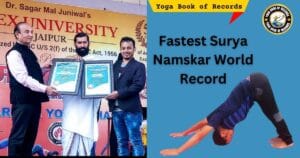 Fastest Performance of Sun Salutations