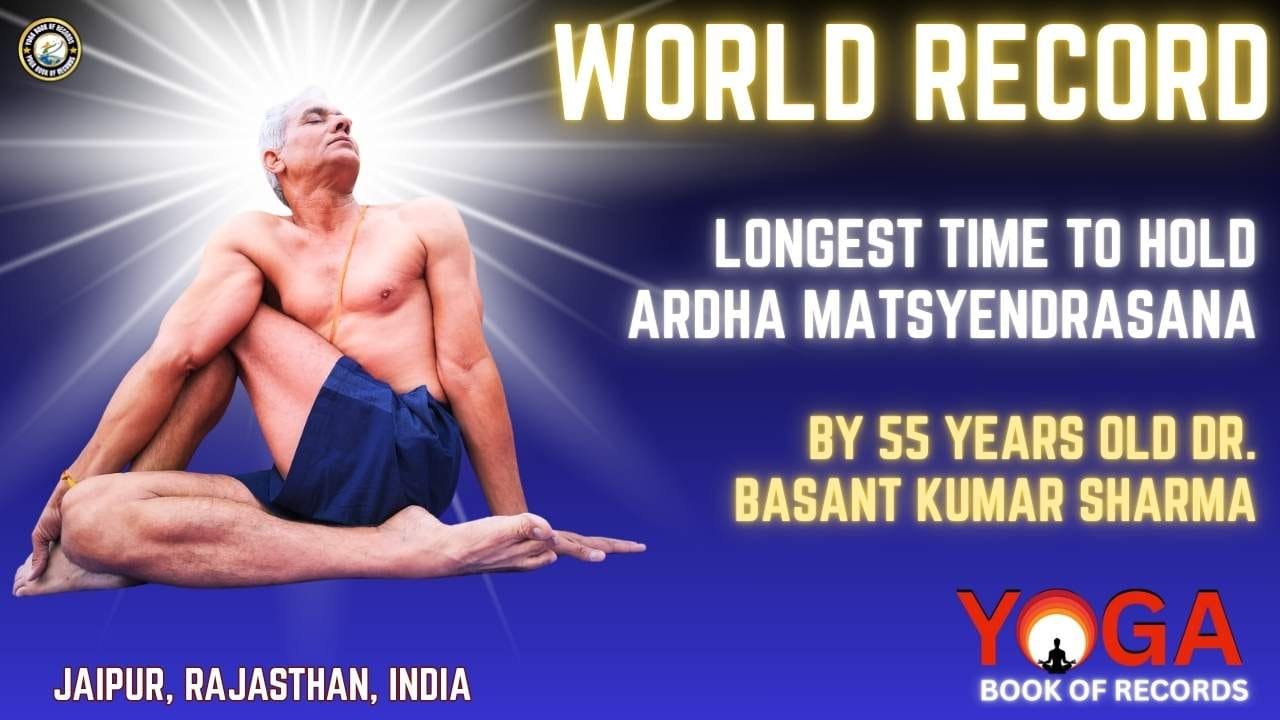 Longest Time To Hold Ardha Matsyendrasana