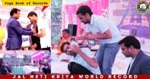 Fastest Performance Of Jal Neti Kriya