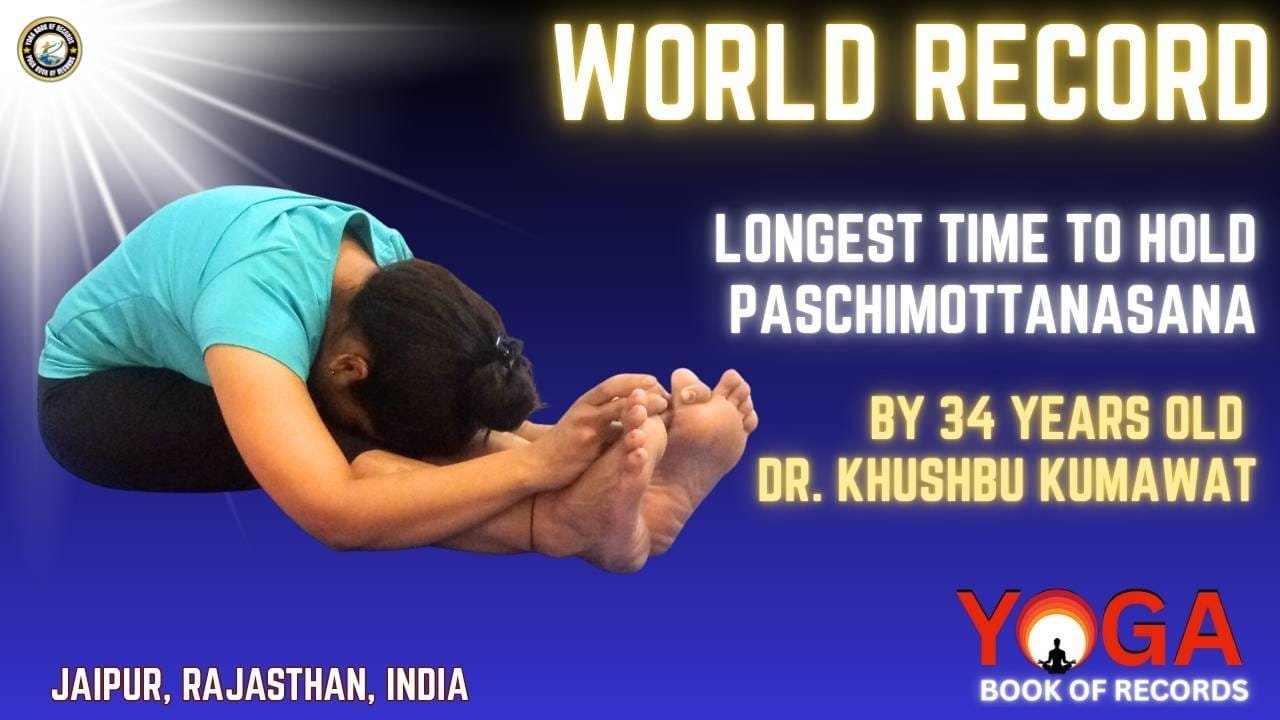 Longest Time To Hold Paschimottanasana