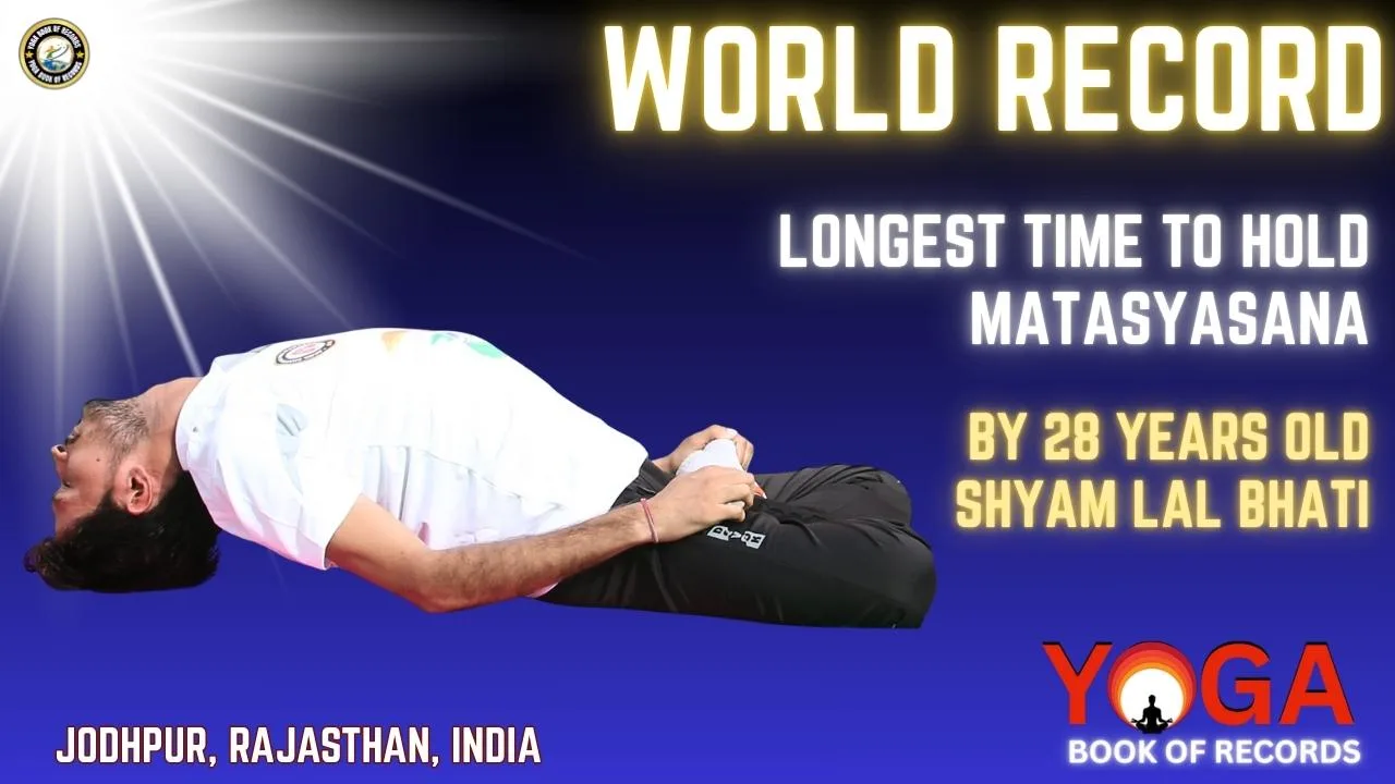 Longest Time To Hold Matasyasana