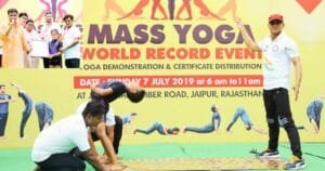 Most Repetition of Niraalamba Poorna Chakrasana