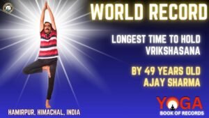 Longest Time To Hold Vrikshasana (Tree Pose)