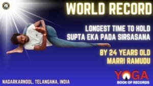 Longest Time To Hold Supta Eka Pada Sirsasana