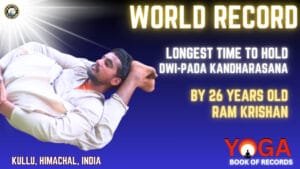 Longest Time To Hold Supta Dwi Pada Kandharsana