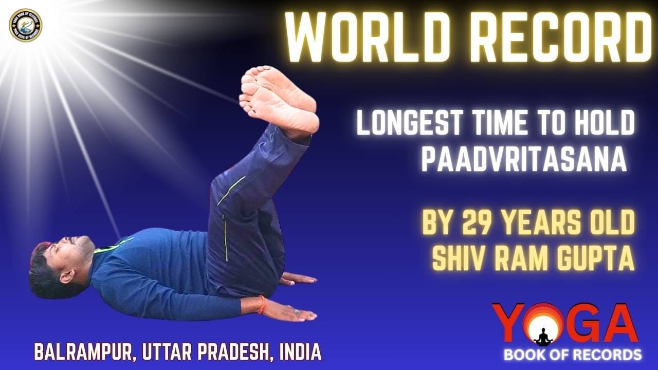 Most Repetitions of Paadvritasana