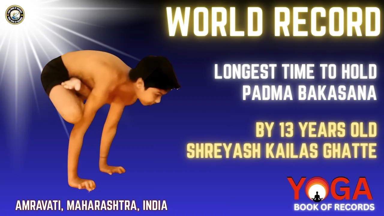 Longest Time To Hold Padmabakasana
