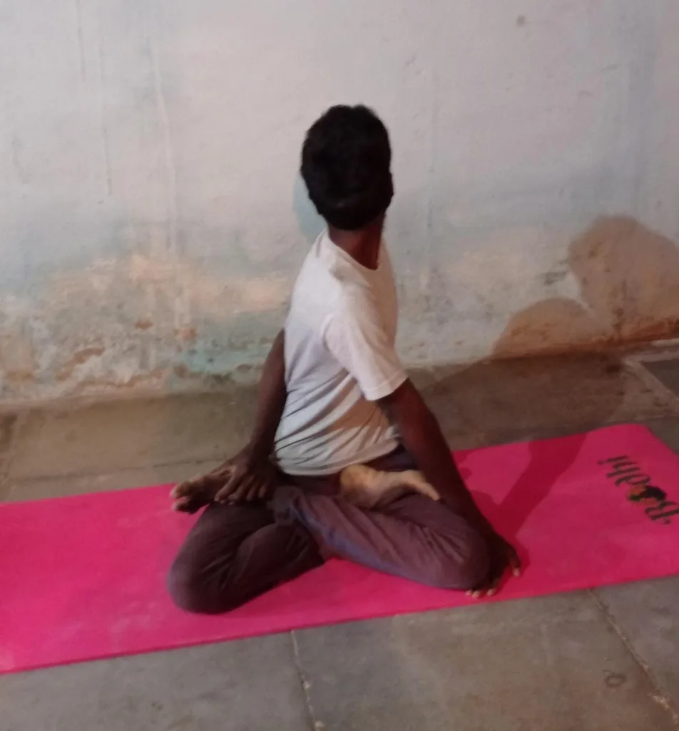 Longest Time To Hold Parivartit Padmasana