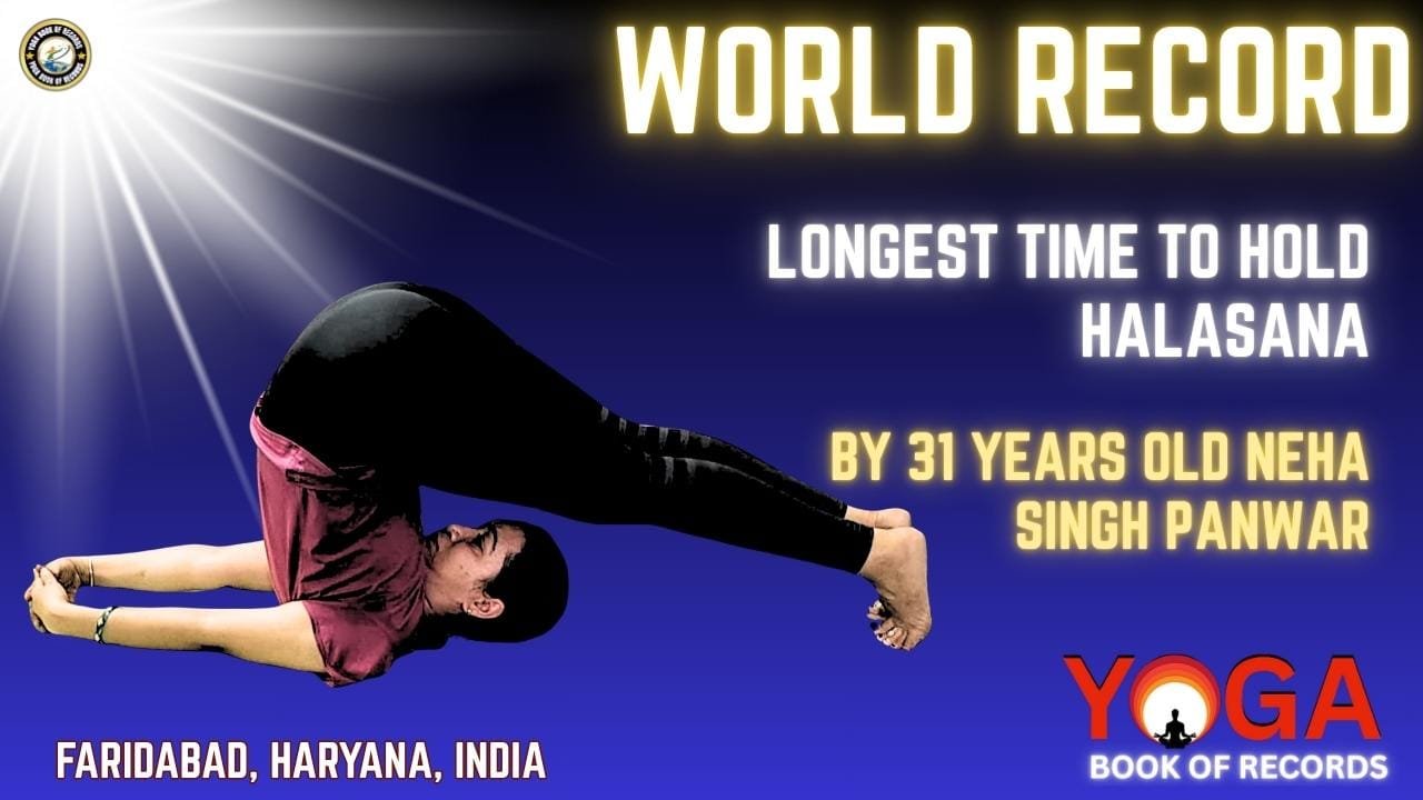 Longest Time To Hold Halasana