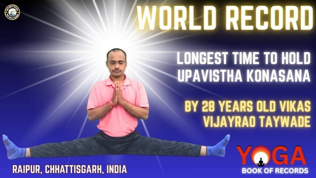 Longest Time to Hold Upavistha Konasana