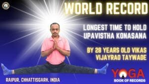 Longest Time to Hold Upavistha Konasana