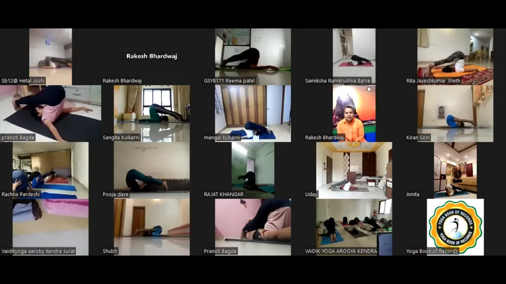 Longest Group Performance of Halasana