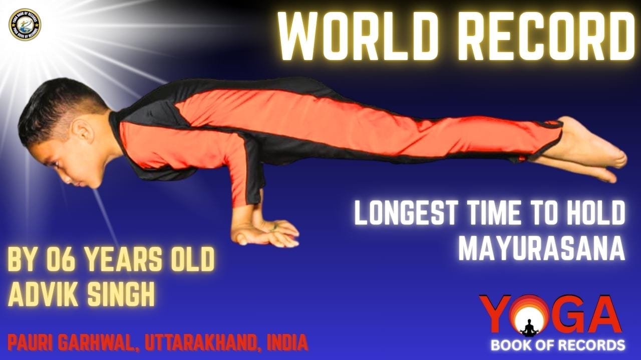 Longest Time To Hold Mayurasana