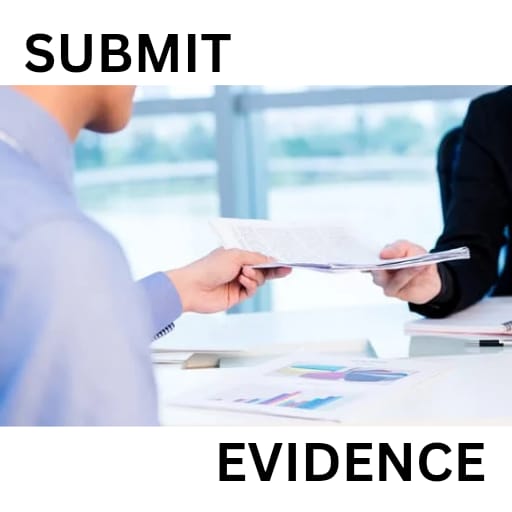 submit evidence