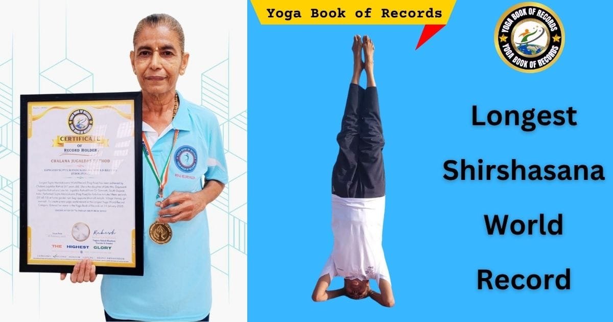 Longest Shirshasana World Record