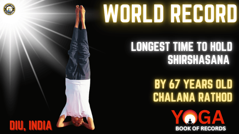 Longest Shirshasana World Record