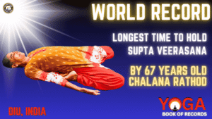 Longest Supta Virasana World Record