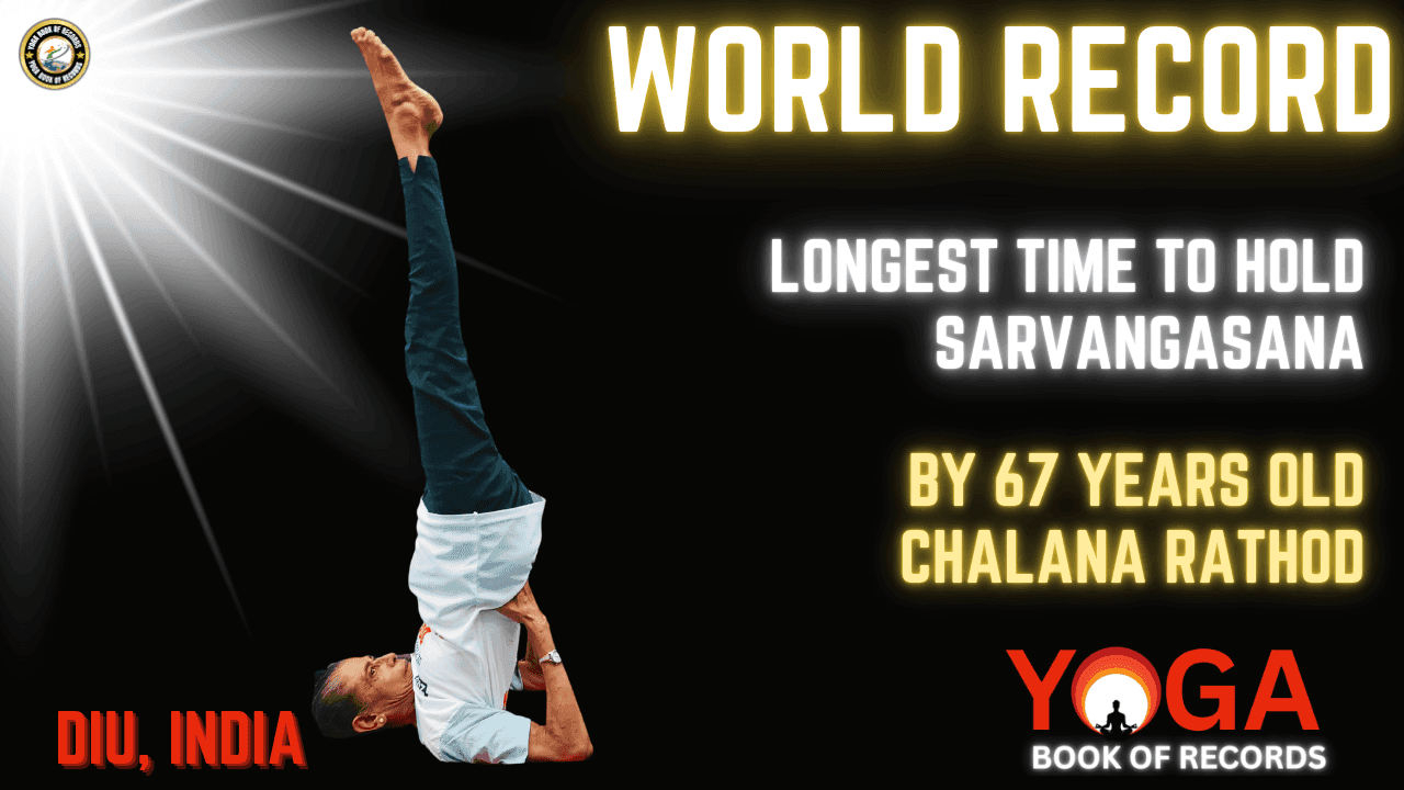 Longest Sarvangasana World Record