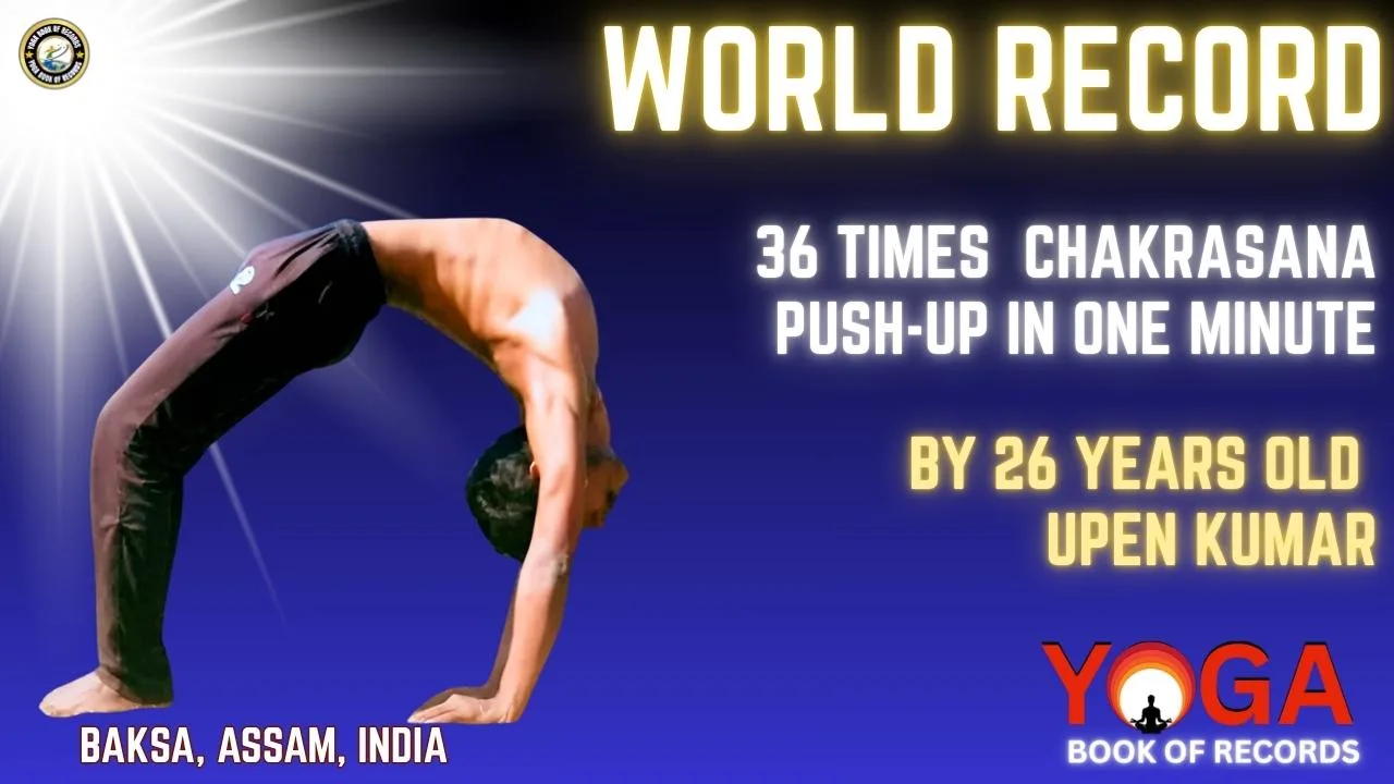 Most Push-Up In Wheel Pose