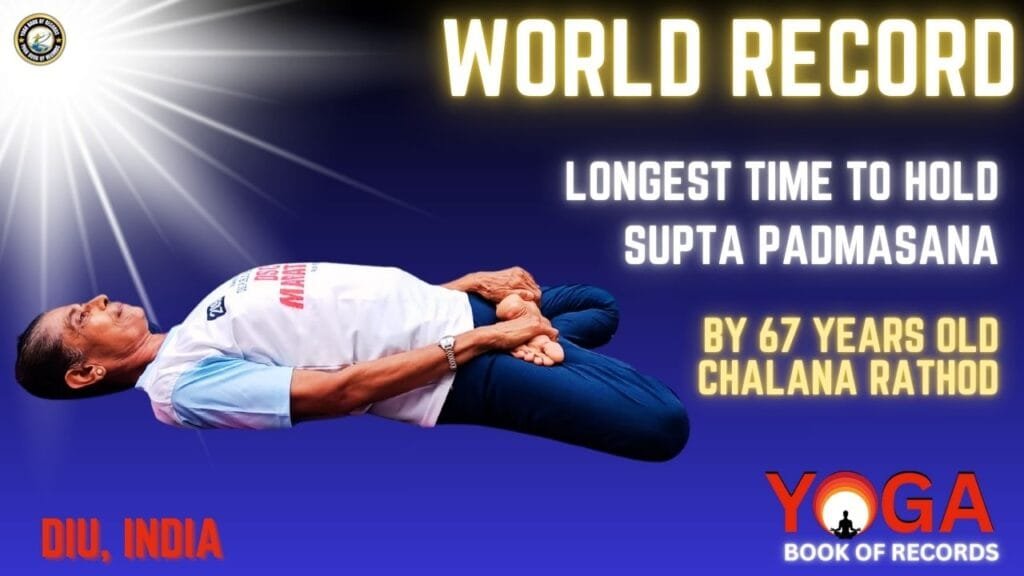 Longest Time to Hold Supta Padmasana