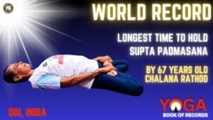 Longest Time to Hold Supta Padmasana