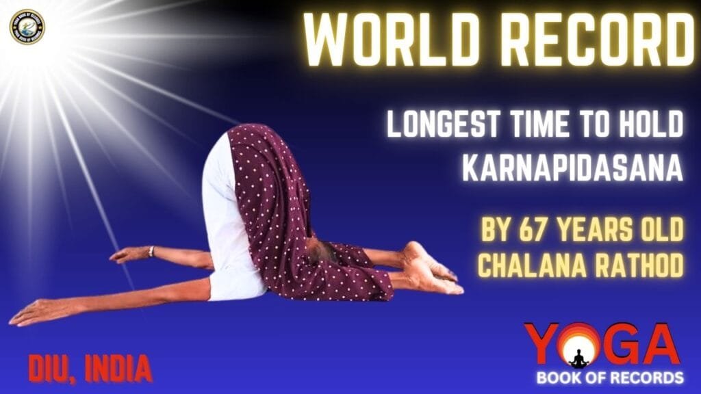 Longest Time to Hold Karnapidasana