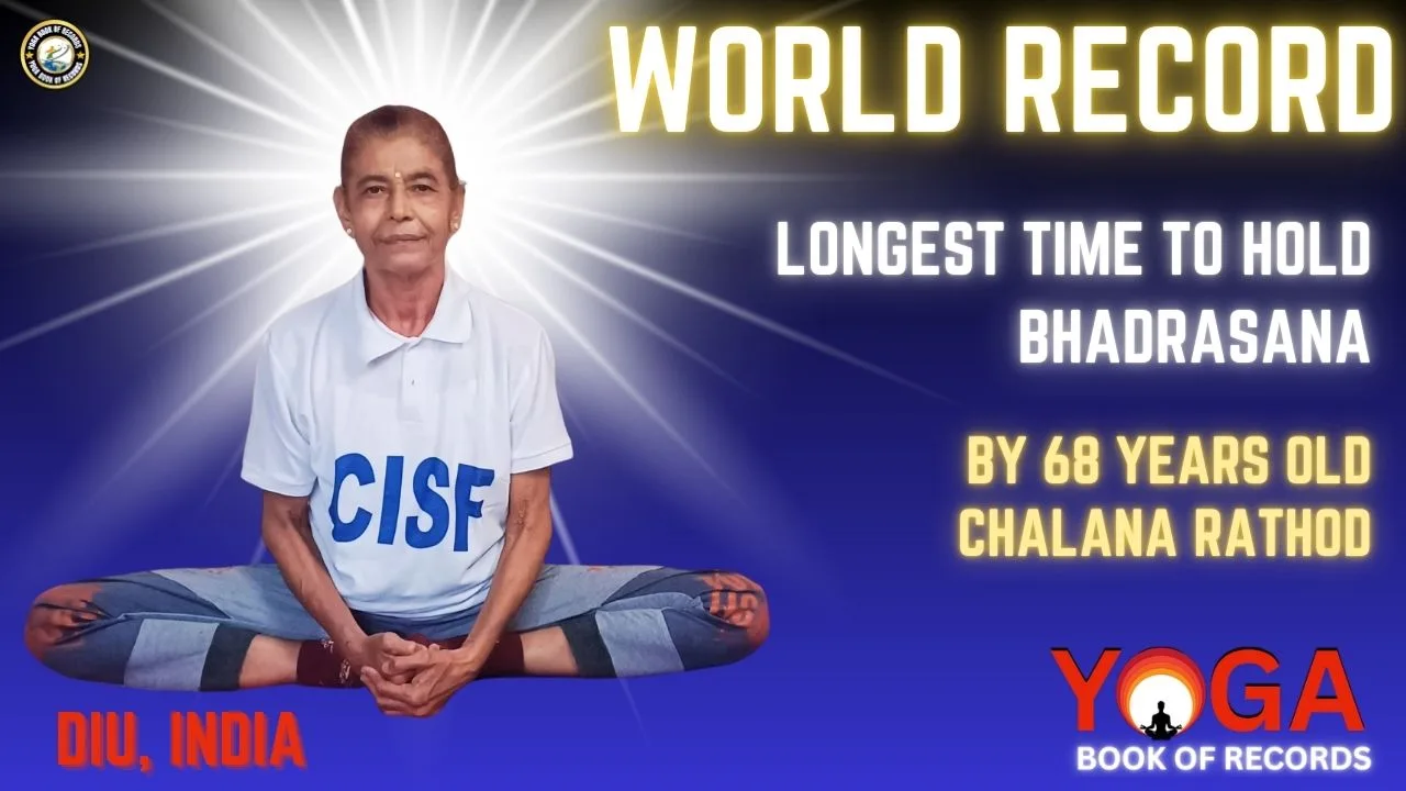 Longest Time to Hold Bhadrasana