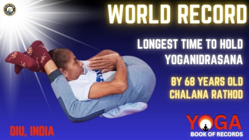 Longest Time to Hold Yoganidrasana