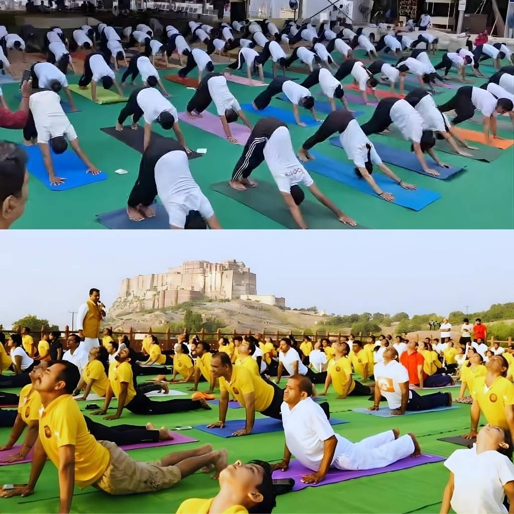 Mass Yoga World Records