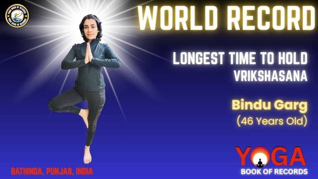 Longest Time to Hold Vrikshasana