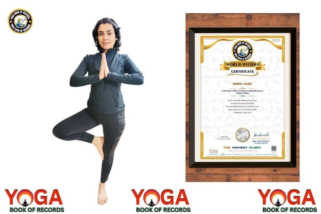 Longest Time to Hold Vrikshasana