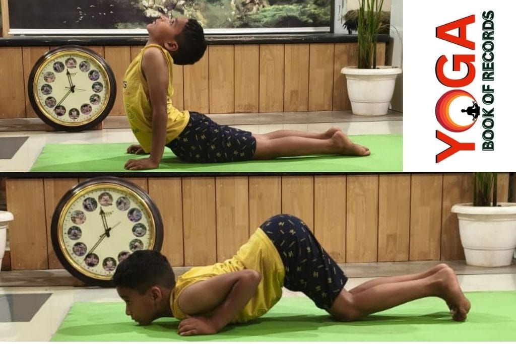 Advik Singh Fastest 208 Surya Namaskars