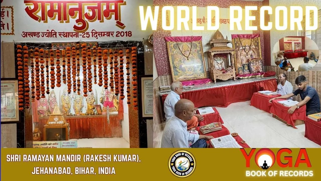 Longest Ramcharitmanas Path and Sitaram Naam Sankirtan