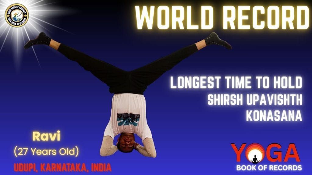 Longest Time to Hold Shirsh Upavisth Konasana