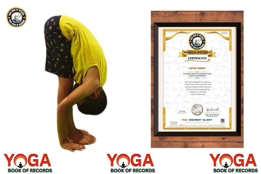 World Record Holder Advik Singh