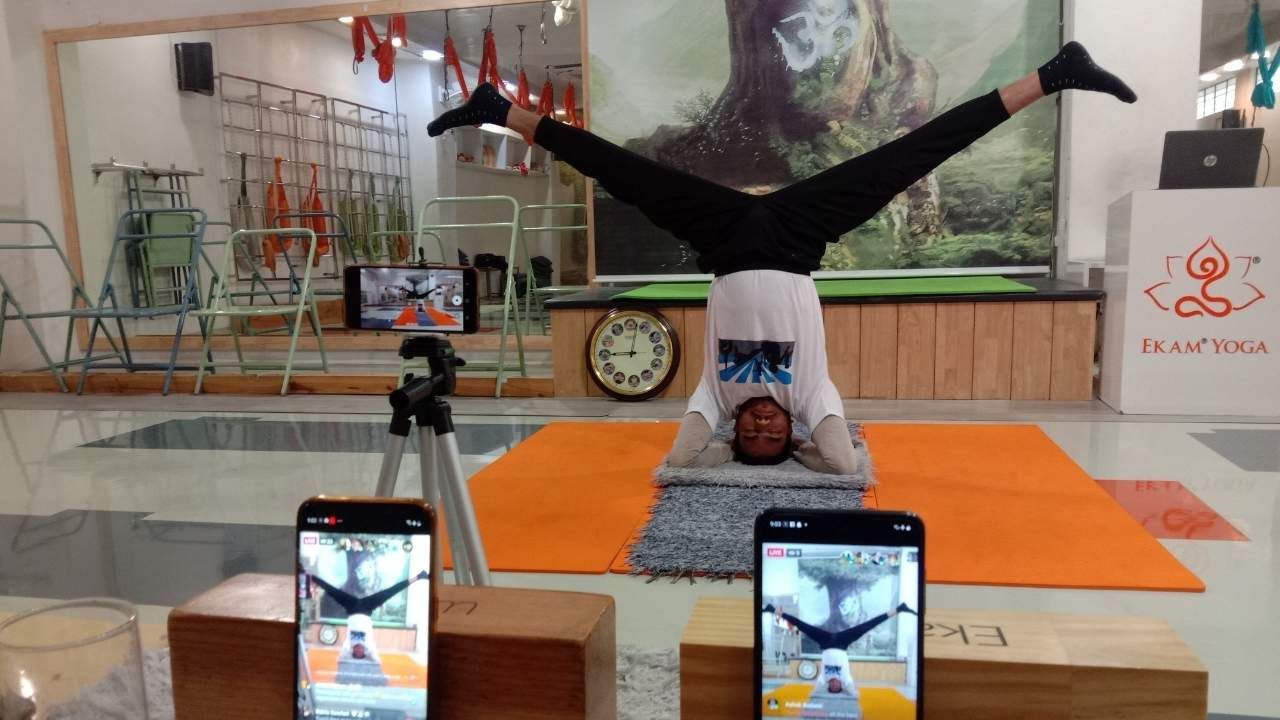 Setting a Yoga World Record